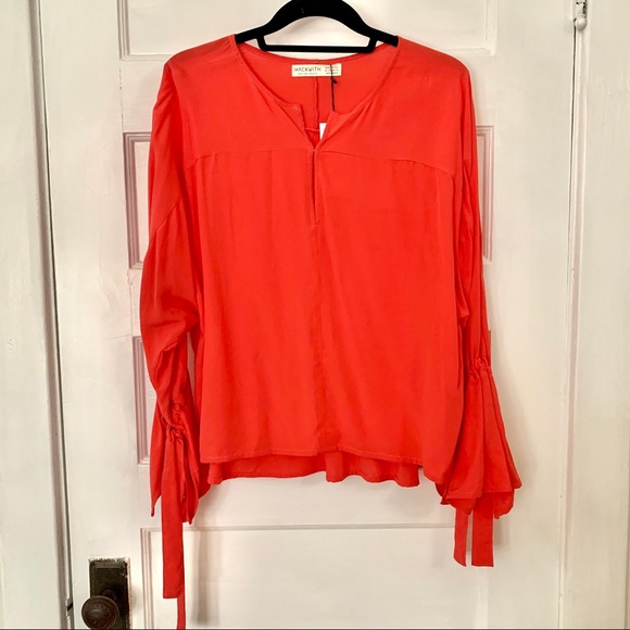 Hackwith Design House arm tie top NWT - Picture 3 of 6